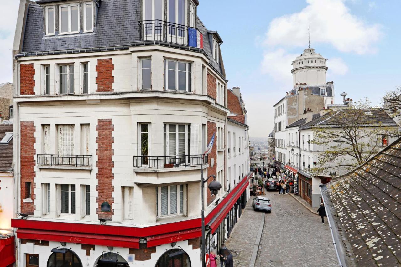 Pick A Flat'S Apartment On Place Du Tertre Parijs Buitenkant foto